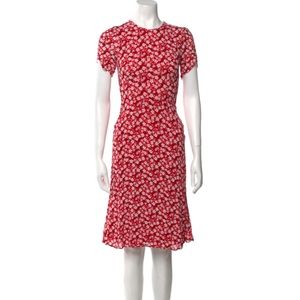 Reformation Floral Midi Dress